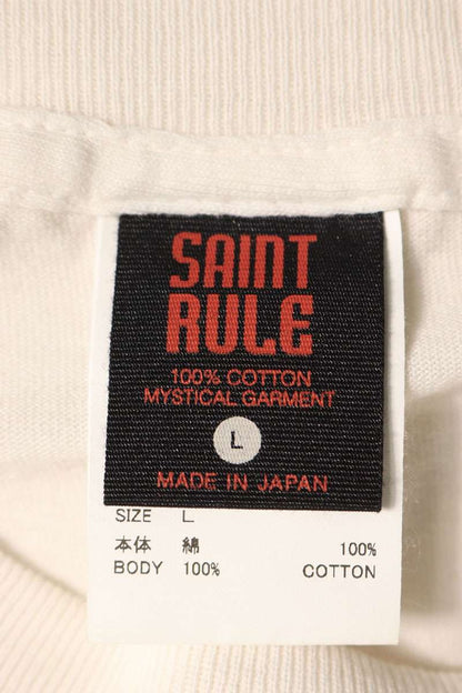 Vintage Saint Michael Tops - Saint Michael 25ss Movie Print T-Shirt SM-HR8-0000-C13 White L - Authentic Archive