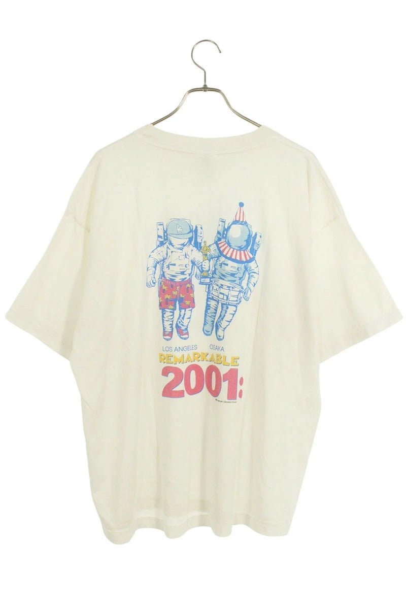 Vintage Saint Michael Tops - Saint Michael Sean Wotherspoon 25ss Astro Tee SM-HR8-0000-C21 White XL - Authentic Archive