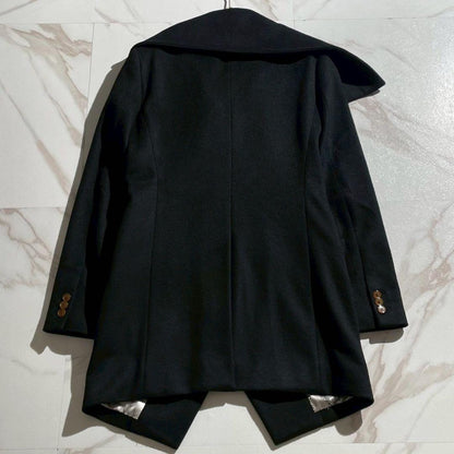 Vintage Vivienne Westwood Outwear - Vivienne Westwood MAN Jacket Wool Black Size44 - Authentic Archive