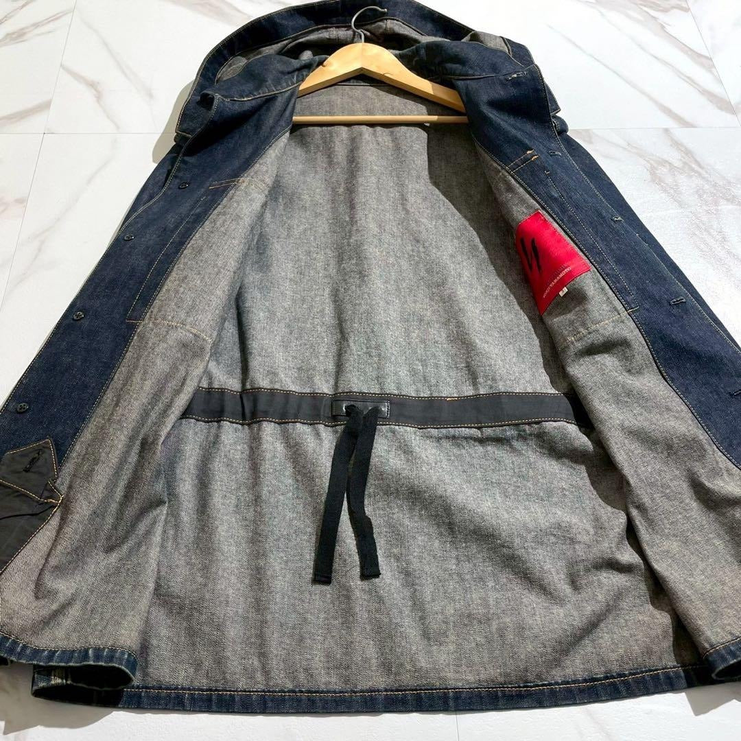 Yohji Yamamoto - Y's for men 2Way Denim Hooded Coat Indigo Size L