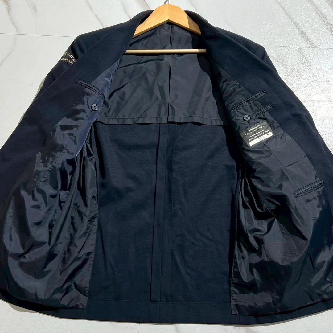 Yohji Yamamoto - Yohji Yamamoto JR Tokai Tailored Jacket Navy Size M