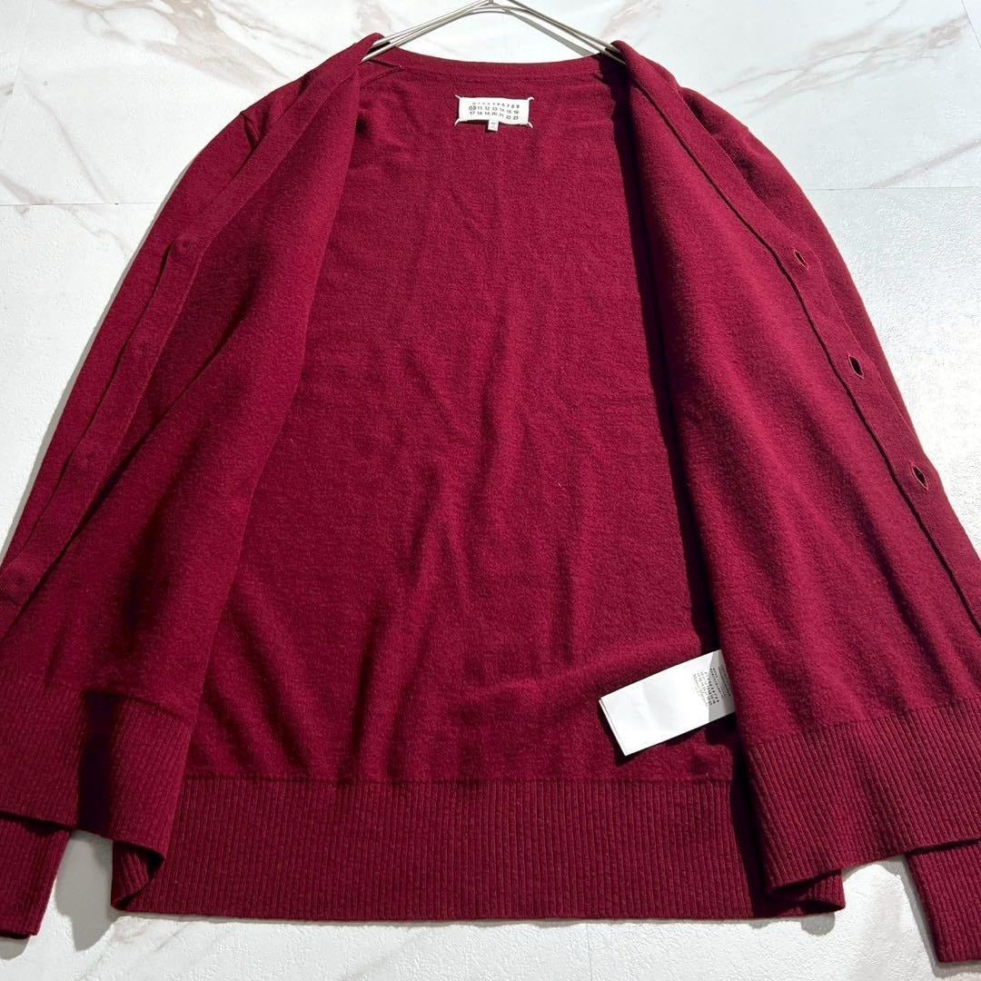 Maison Margiela - Maison Margiela 22SS Oversized Cardigan Red Size L