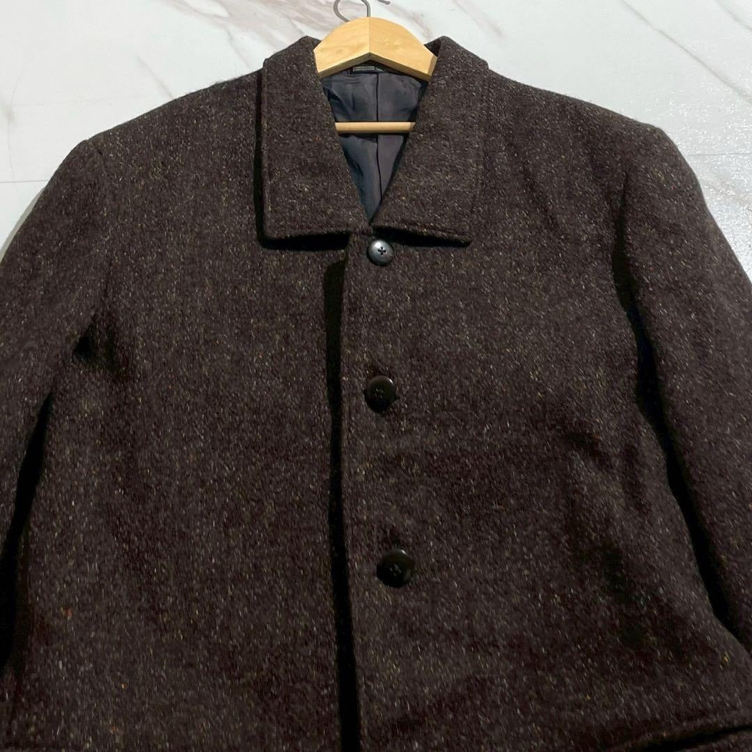 Yohji Yamamoto - Yohji Yamamoto POUR HOMME 80s Harris Tweed Jacket Size L