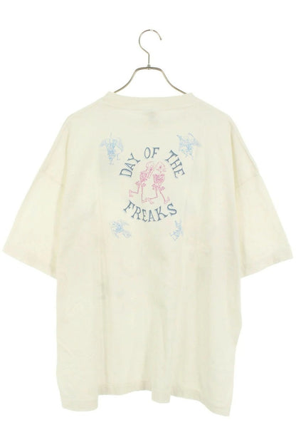Vintage Saint Michael Tops - Saint Michael 25ss Day Of The Freaks Print T-Shirt White Size XXL - Authentic Archive