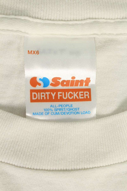 Vintage Saint Michael Tops - Saint Michael 25ss Day Of The Freaks Print T-Shirt White Size XXL - Authentic Archive