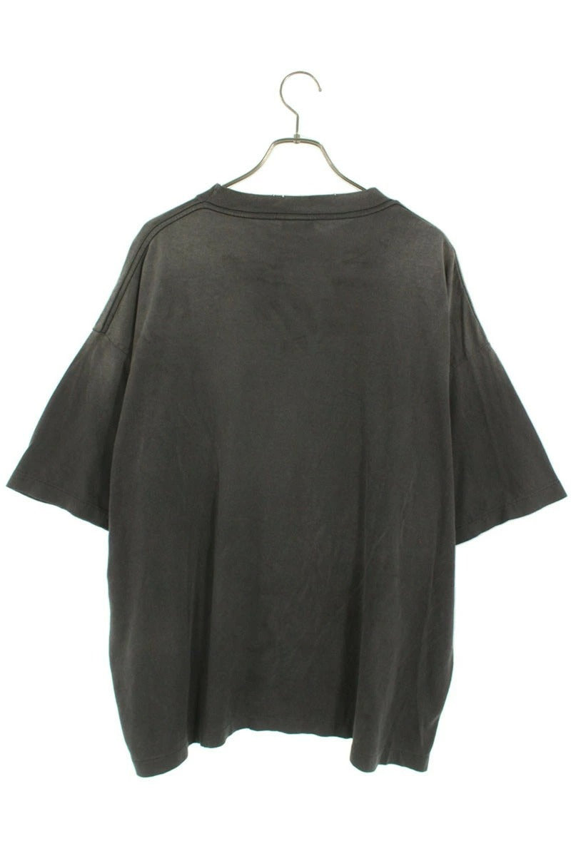 Vintage Saint Michael Tops - Saint Michael 25ss Delicate Bullshit Print T-Shirt SM-HR8-0000-003 Grey XXL - Authentic Archive