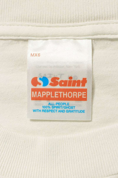 Vintage Saint Michael Tops - Saint Michael 25ss Portrait Maple Soap Photo Print T-Shirt White XXL - Authentic Archive