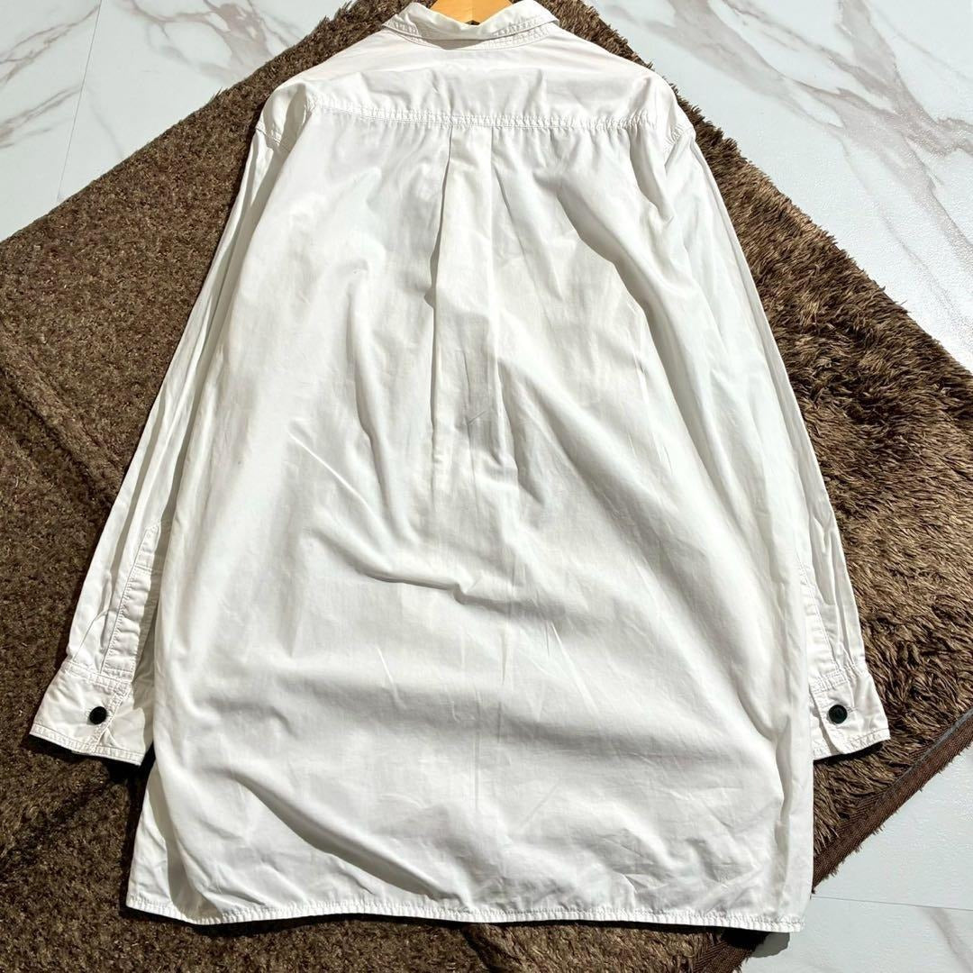 Yohji Yamamoto - Yohji Yamamoto POUR HOMME 23AW Shirt White Size2