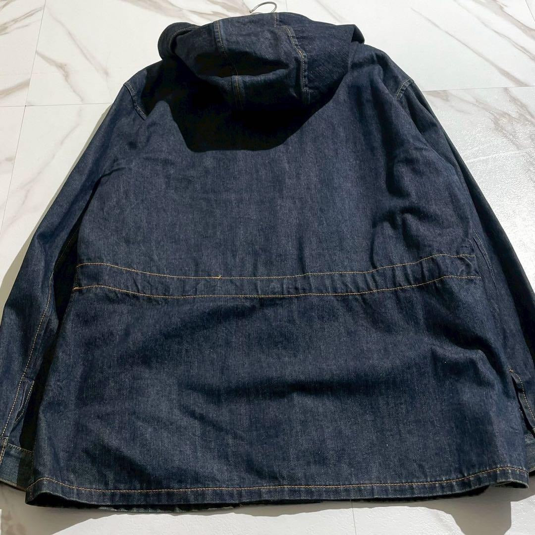 Yohji Yamamoto - Y's for men 2Way Denim Hooded Coat Indigo Size L