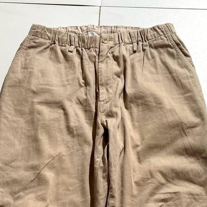 Vintage Yohji Yamamoto Bottoms - Yohji Yamamoto POUR HOMME pants 22SS Beige US 30 - Authentic Archive