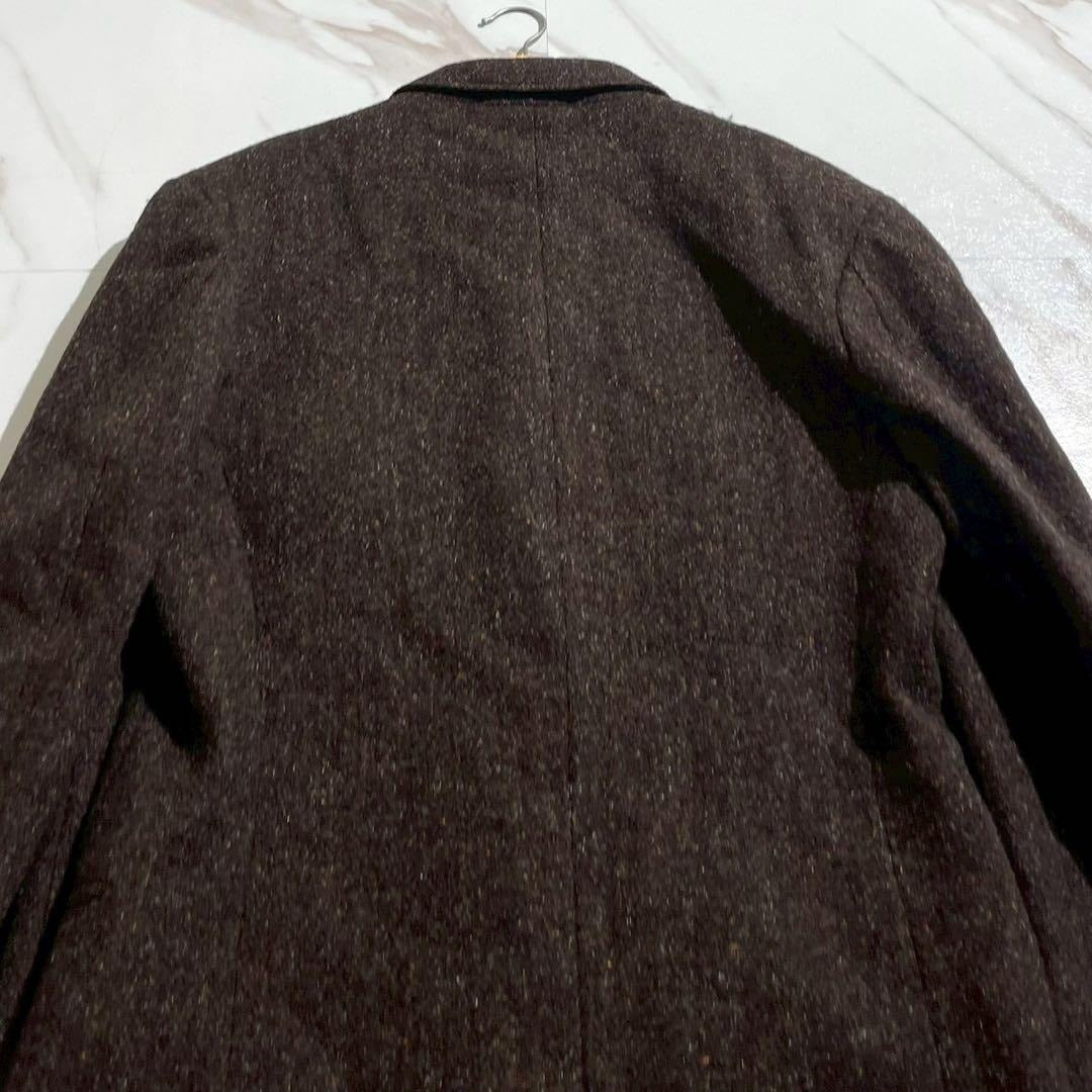 Yohji Yamamoto - Yohji Yamamoto POUR HOMME 80s Harris Tweed Jacket Size L
