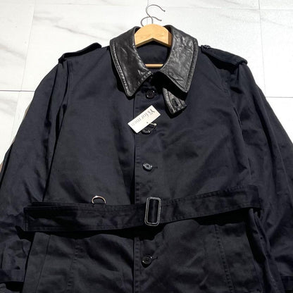 Vintage Yohji Yamamoto Outwear - Brand new Y's for men trench coat Black Size XL - Authentic Archive