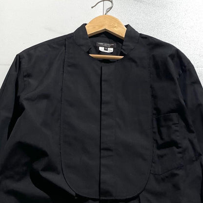 Vintage Comme des Garcons Tops - COMME des GARCONS HOMME PLUS shirt 2017 Black Size M - Authentic Archive
