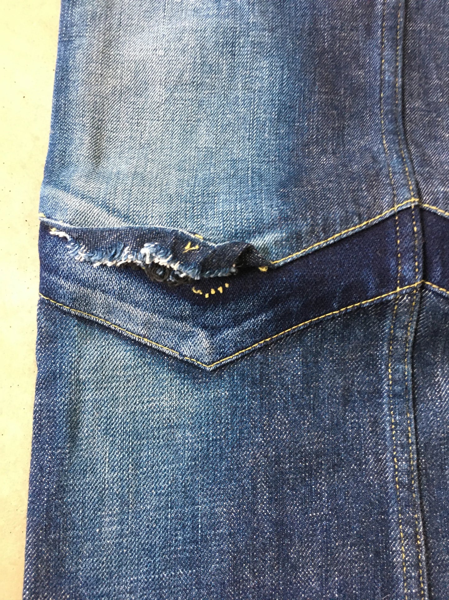 Undercover 01 D.A.V.F. Distressed Jeans