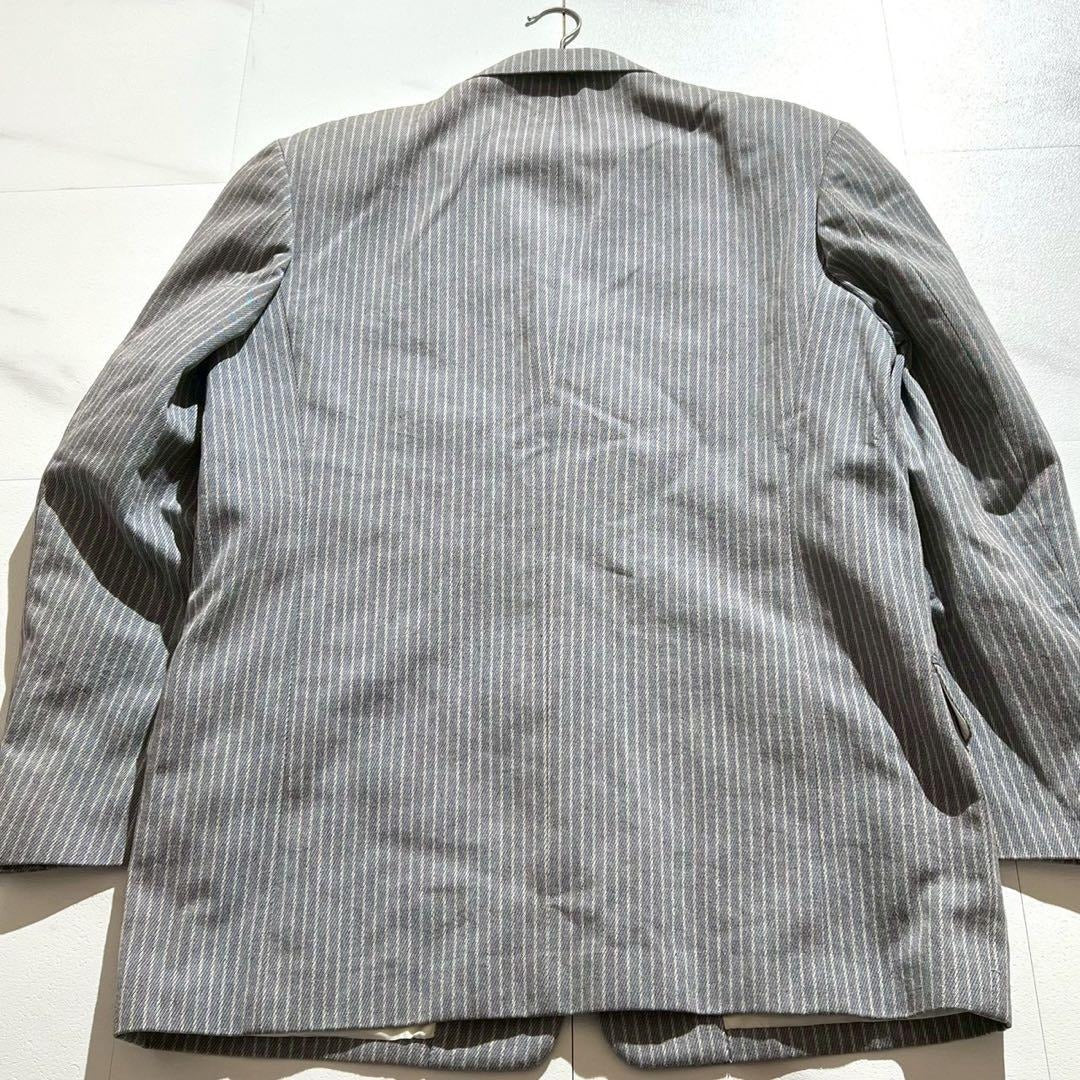 Vintage Yohji Yamamoto Outwear - Yohji Yamamoto POUR HOMME Jacket 97SS Blue Size L - Authentic Archive