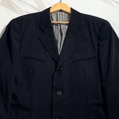 Vintage Comme des Garcons Outwear - COMME des GARCONS HOMME PLUS Tailored Long Jacket Black Size S - Authentic Archive