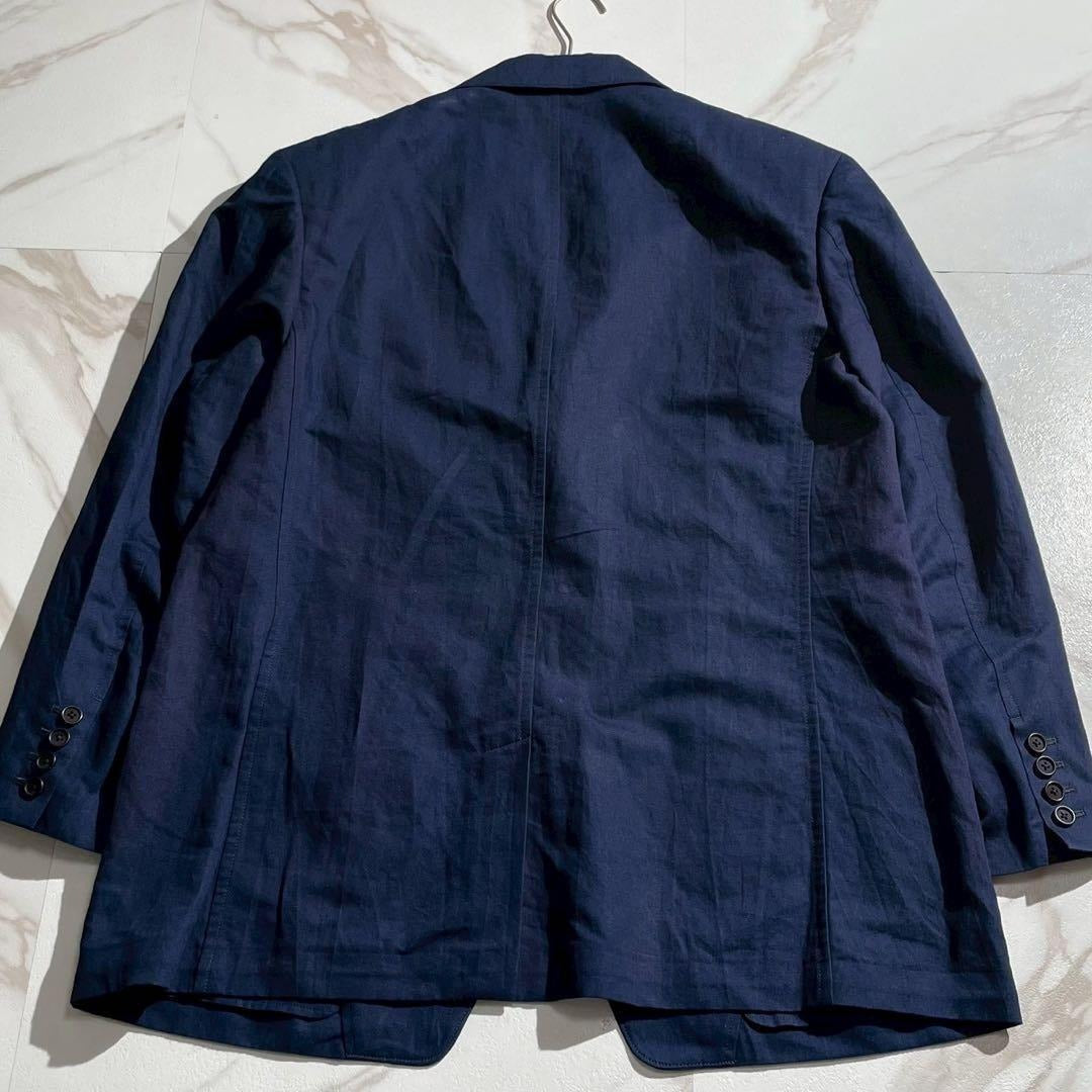 Vintage Yohji Yamamoto Outwear - Yohji Yamamoto POUR HOMME 25SS Oversized Suit Set Blue Size M - Authentic Archive