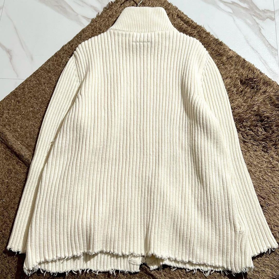 Maison Margiela - Maison Margiela 23SS Driver's Knitwear White Size M