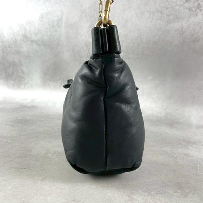 Vintage Maison Margiela Accessory - Maison Margiela 18AW Gram Slam Leather Shoulder Bag Black - Authentic Archive