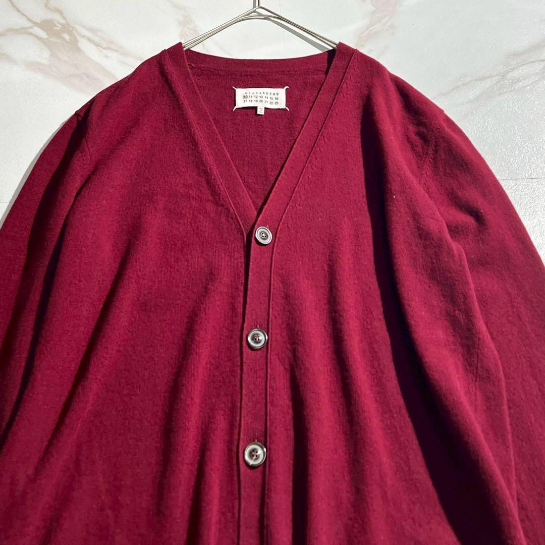 Maison Margiela - Maison Margiela 22SS Oversized Cardigan Red Size L