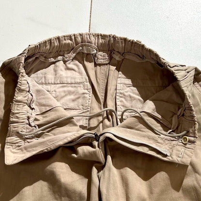 Vintage Yohji Yamamoto Bottoms - Yohji Yamamoto POUR HOMME pants 22SS Beige US 30 - Authentic Archive