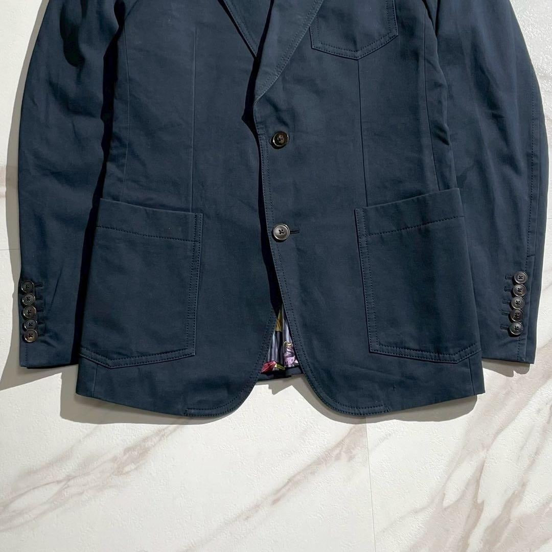 Gucci - GUCCI Floral Tailored Jacket Navy Size M