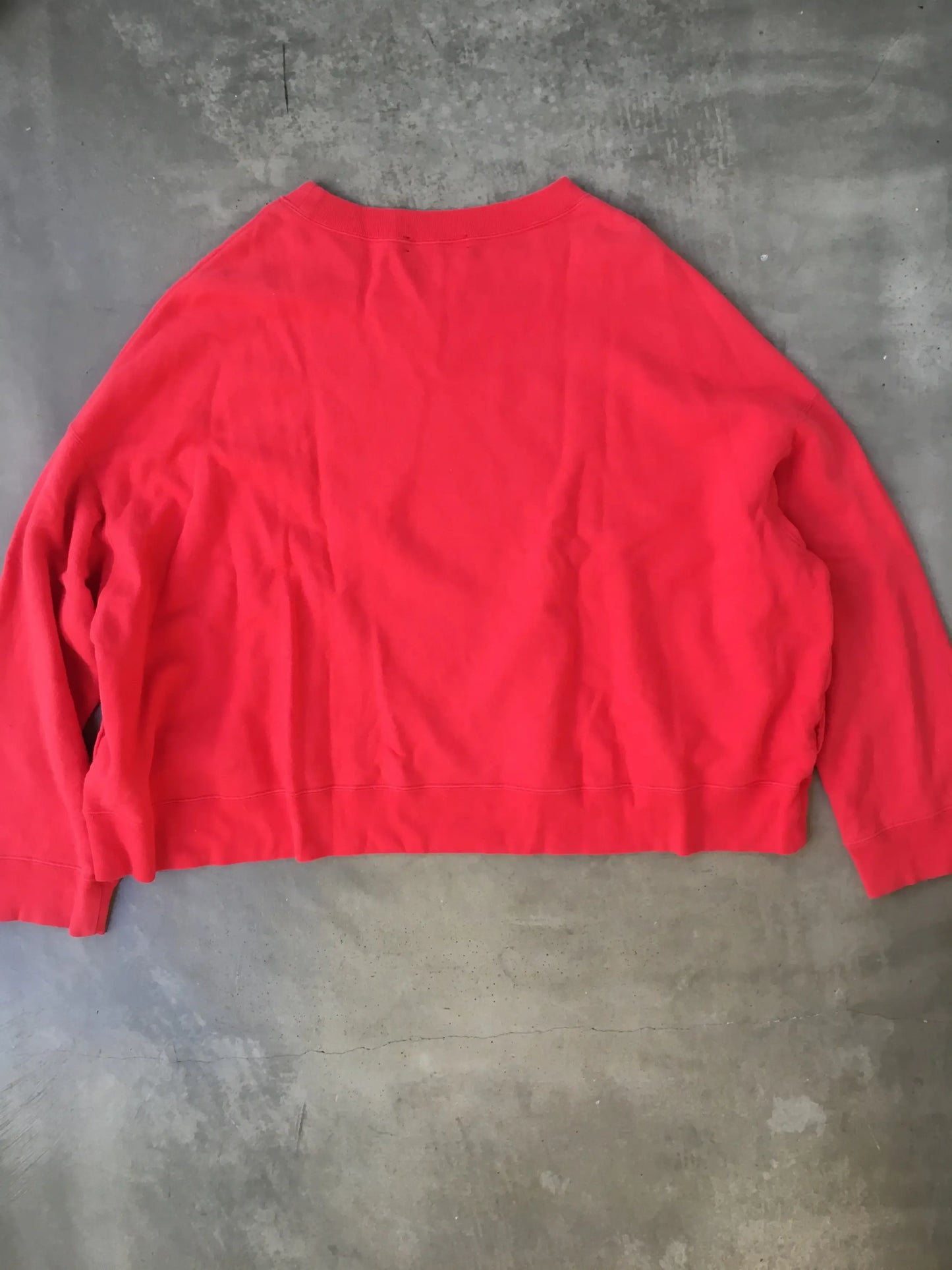 Undercover - UNDERCOVER Cropped Sweatshirt Red Cotton F