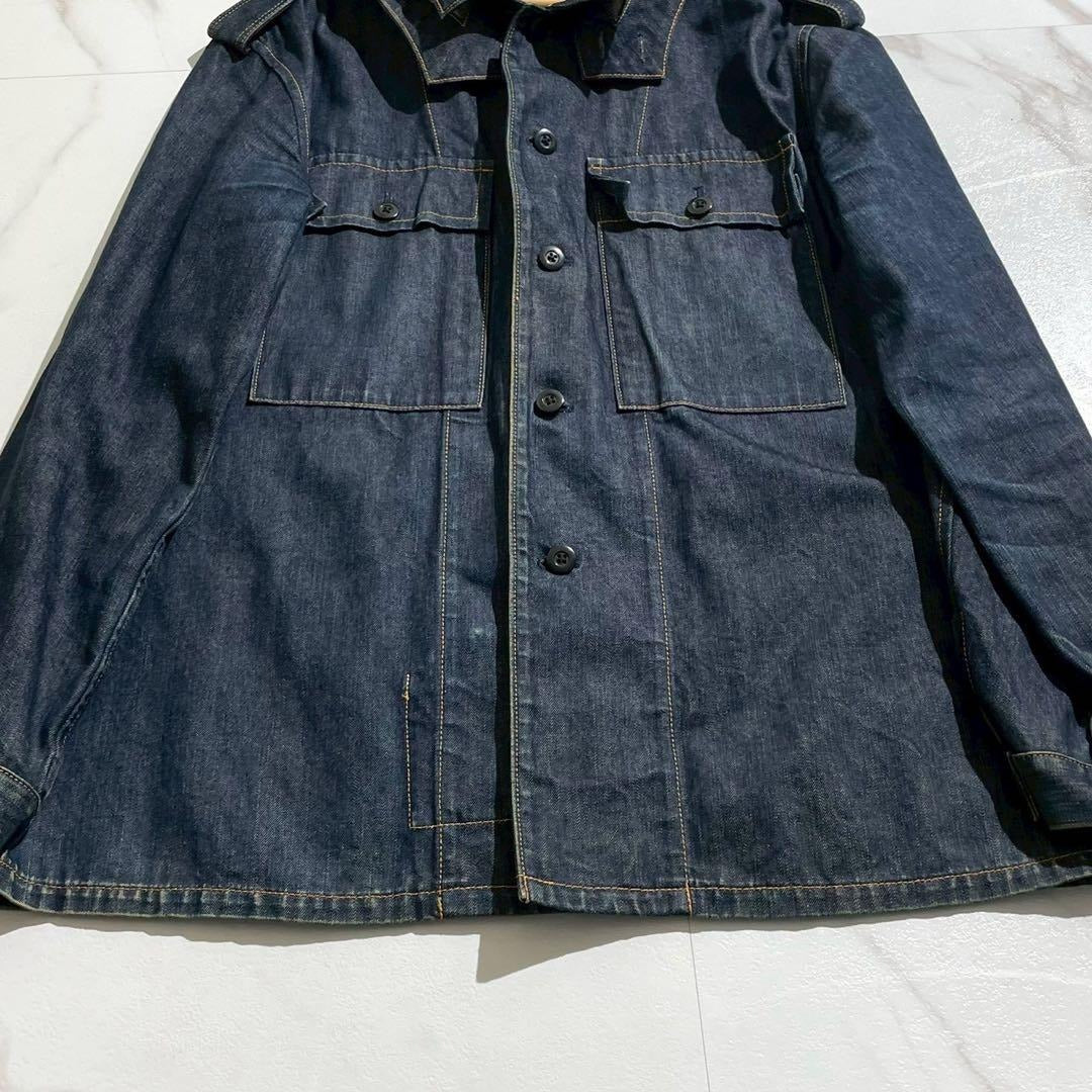 Yohji Yamamoto - Y's for men 2Way Denim Hooded Coat Indigo Size L