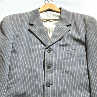 Vintage Yohji Yamamoto Outwear - Yohji Yamamoto POUR HOMME Jacket 97SS Blue Size L - Authentic Archive