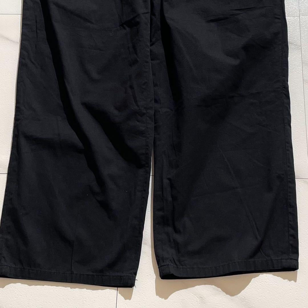 Vintage Yohji Yamamoto Bottoms - Y's for men wide pants Garment dye Black US 31 - Authentic Archive