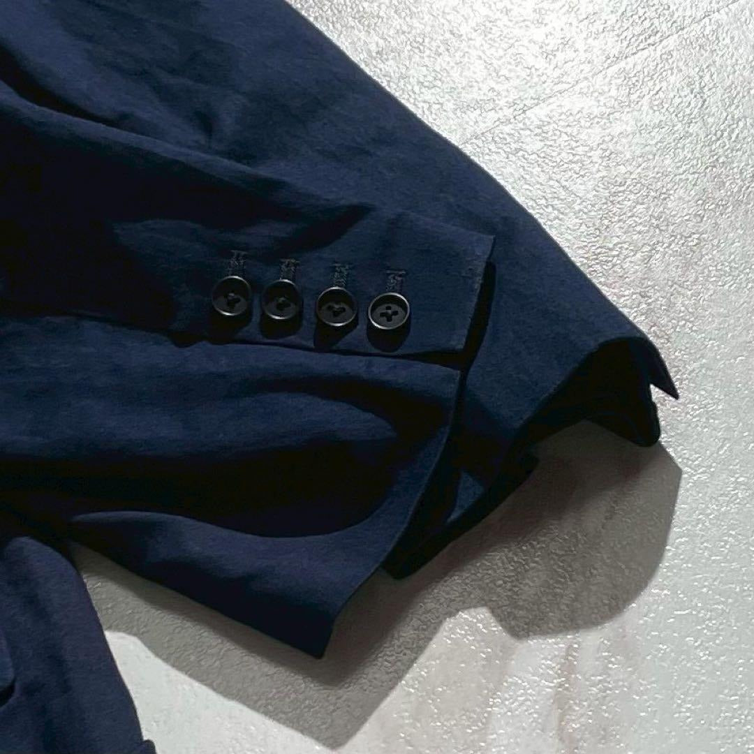 Vintage Yohji Yamamoto Outwear - Yohji Yamamoto POUR HOMME 25SS Oversized Suit Set Blue Size M - Authentic Archive