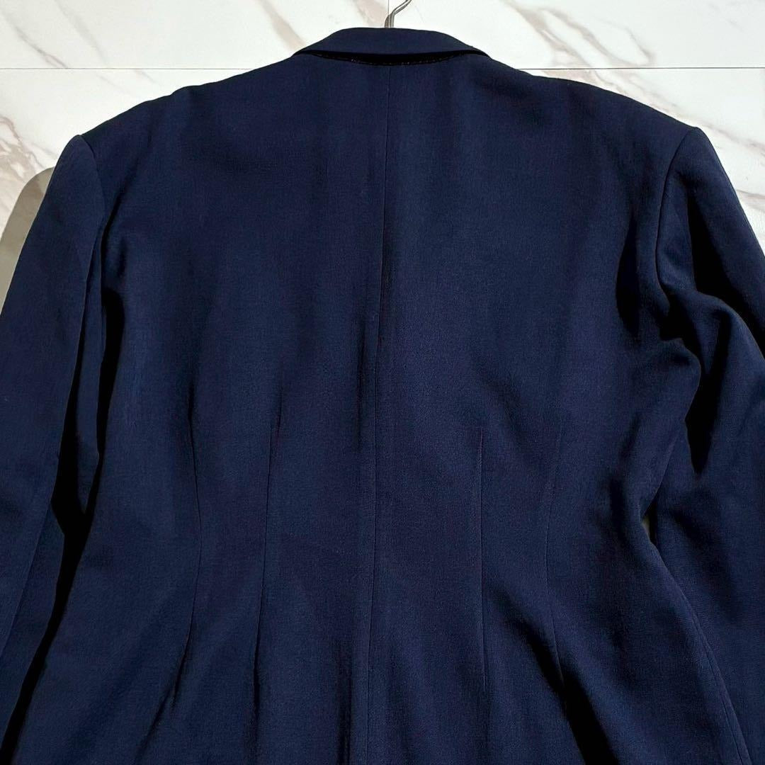 Yohji Yamamoto - Yohji Yamamoto 80s Tailored Jacket Navy Size M
