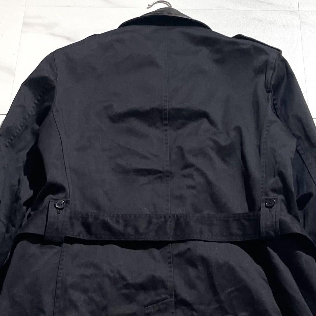 Vintage Yohji Yamamoto Outwear - Brand new Y's for men trench coat Black Size XL - Authentic Archive