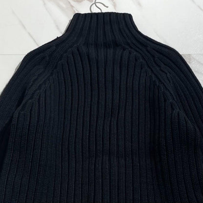 Vintage Yohji Yamamoto Tops - Yohji Yamamoto POUR HOMME 01AW Knit Black Size3 - Authentic Archive