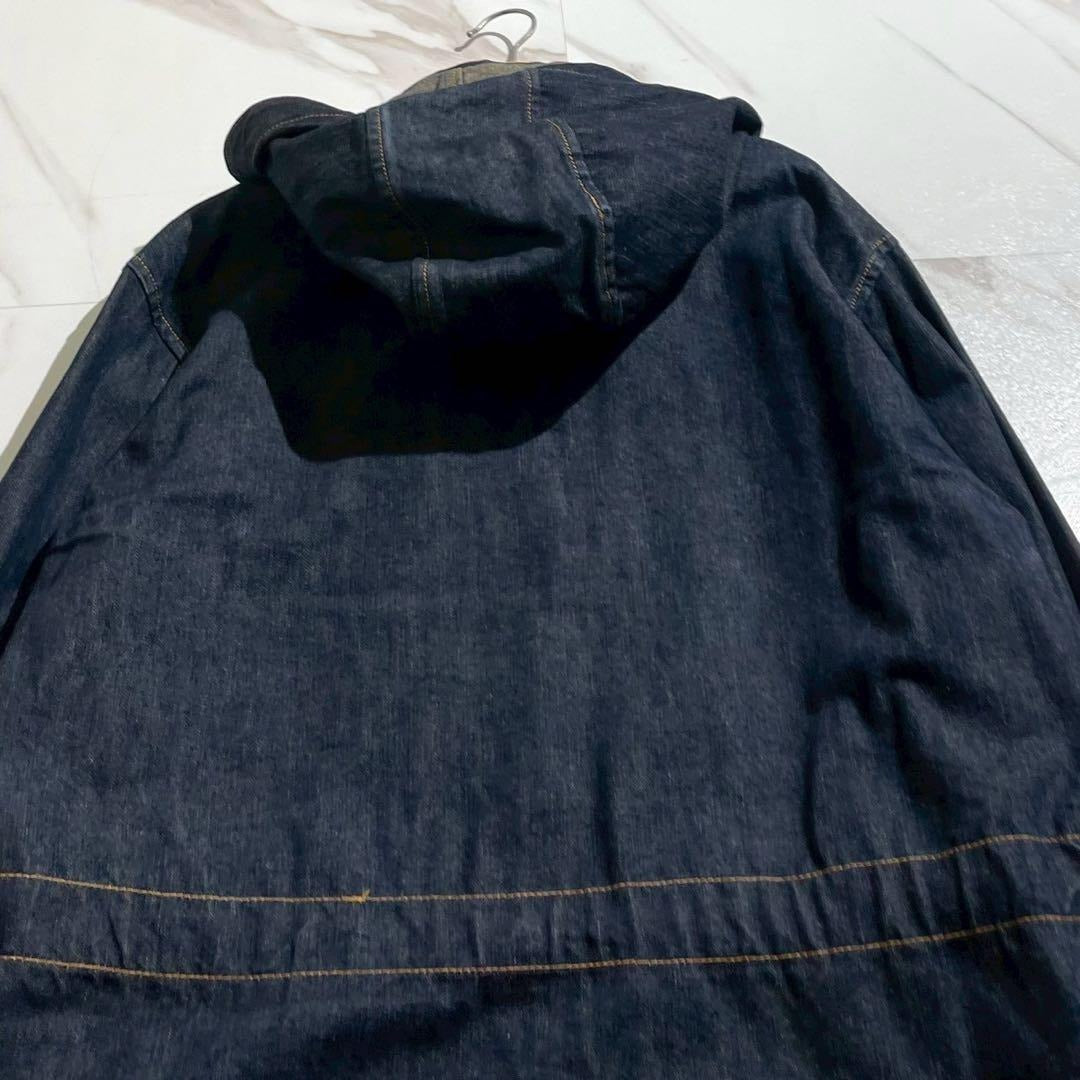 Yohji Yamamoto - Y's for men 2Way Denim Hooded Coat Indigo Size L
