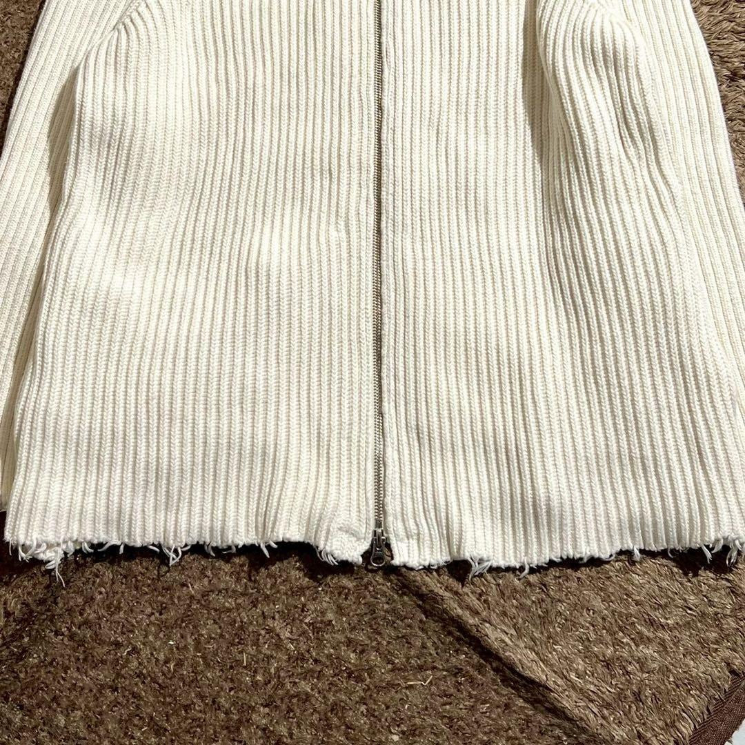 Maison Margiela - Maison Margiela 23SS Driver's Knitwear White Size M