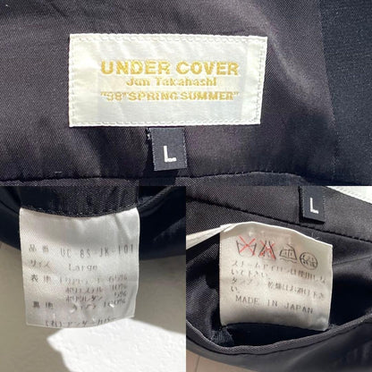 Vintage Undercover Outwear - UNDERCOVER 98SS Matching cloth Black Size L - Authentic Archive