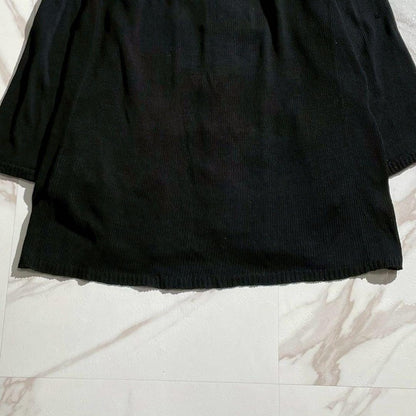 Vintage Yohji Yamamoto Tops - Yohji Yamamoto HOMME 19SS Cotton Cardigan Black Size L - Authentic Archive