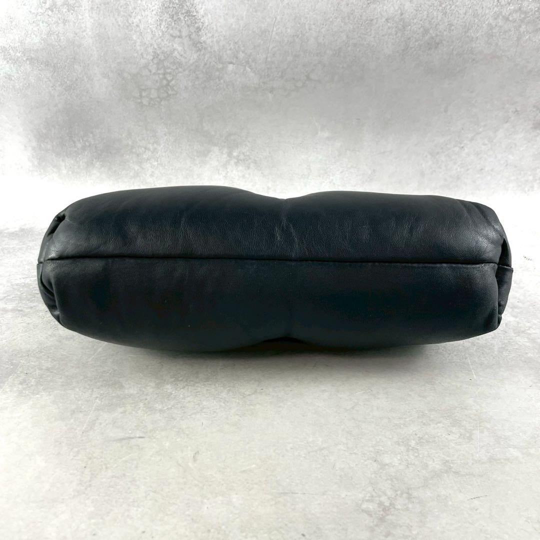 Vintage Maison Margiela Accessory - Maison Margiela 18AW Gram Slam Leather Shoulder Bag Black - Authentic Archive