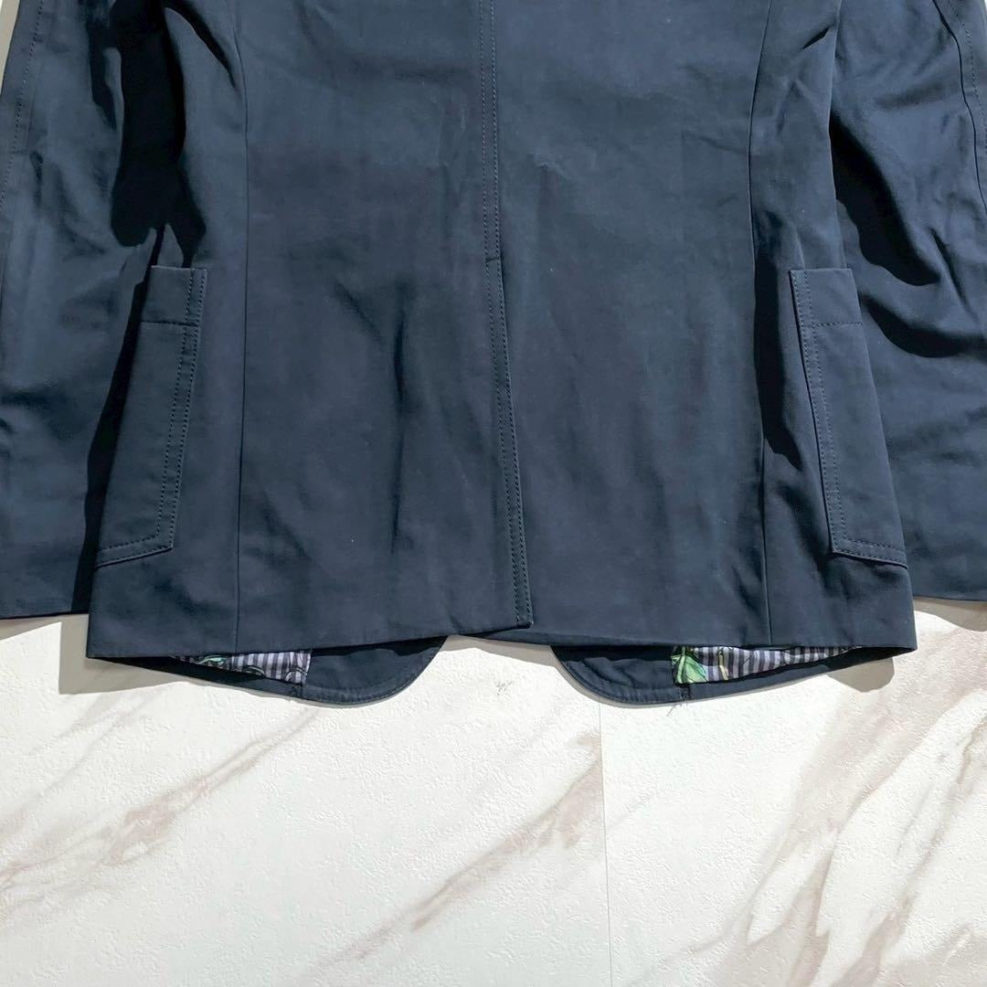 Gucci - GUCCI Floral Tailored Jacket Navy Size M