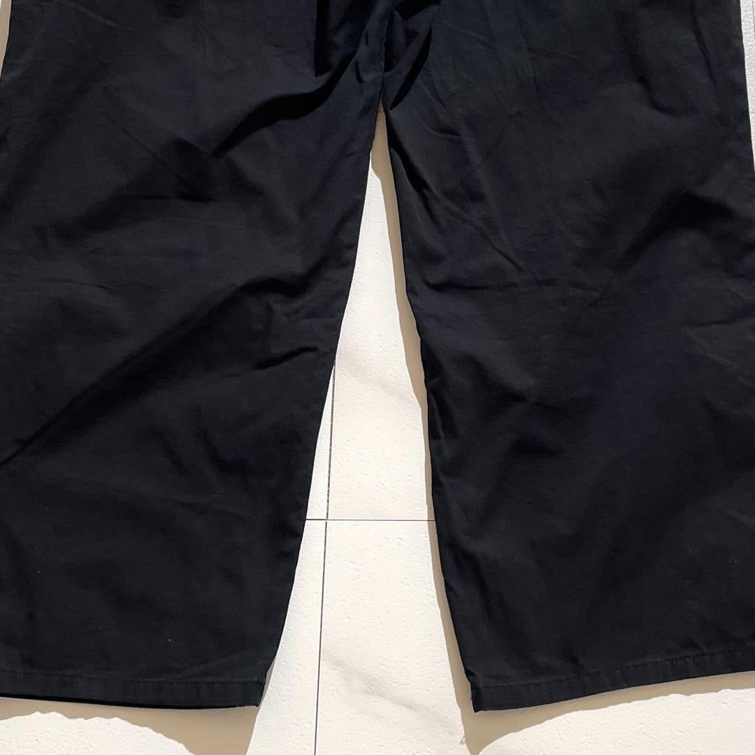 Vintage Yohji Yamamoto Bottoms - Y's for men wide pants Garment dye Black US 31 - Authentic Archive