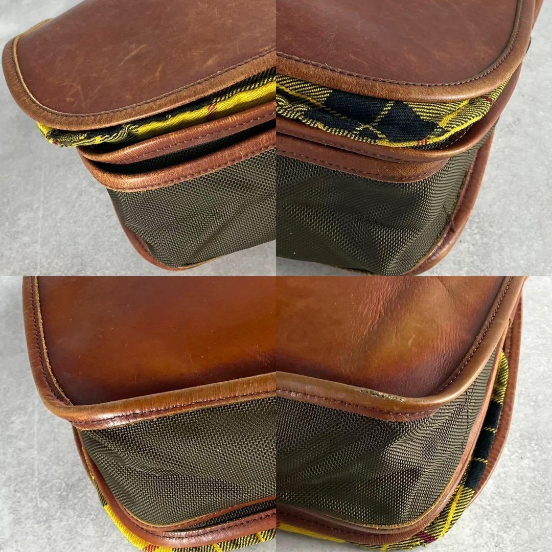 Comme des Garcons - COMME des GARCONS Fishing Bag Tartan Brown