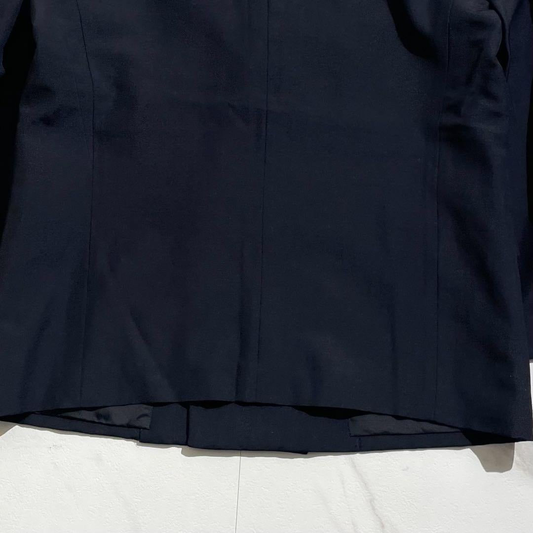 Vintage Comme des Garcons Outwear - COMME des GARÇONS HOMME PLUS 90s Double-Breasted Jacket Dark Navy L - Authentic Archive