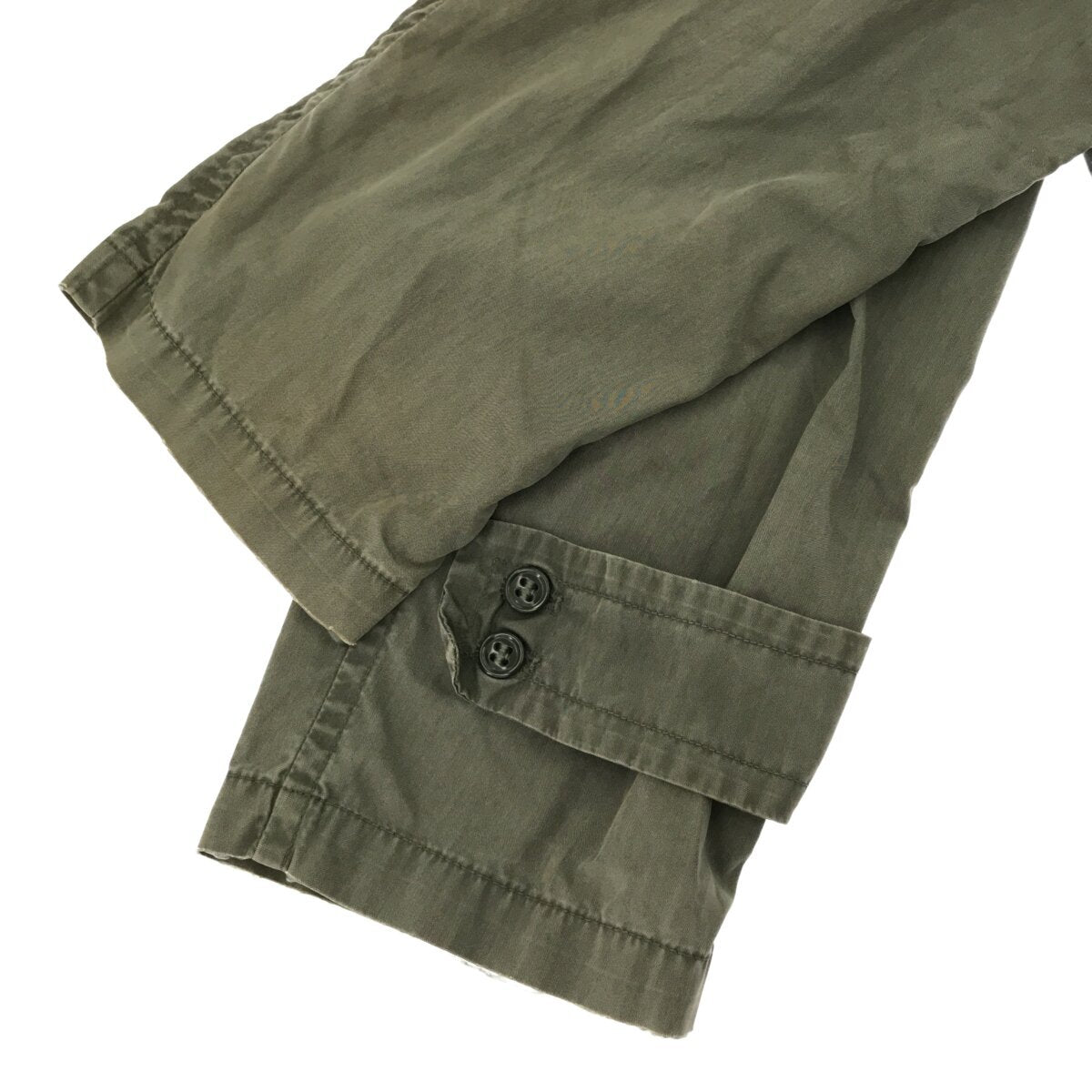 Vintage 60s US Army Double-Breasted Cotton/Nylon Size M