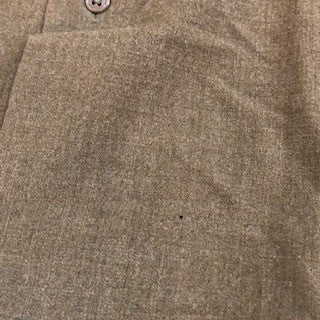 Vintage 40s US Army Wool Mustard Shirt Size 14.1