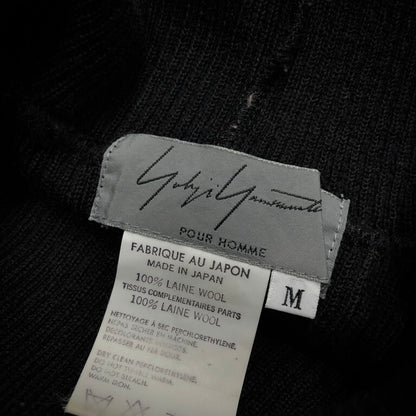Yohji Yamamoto 95AW Rokumeikan Print High Neck Knit Size M