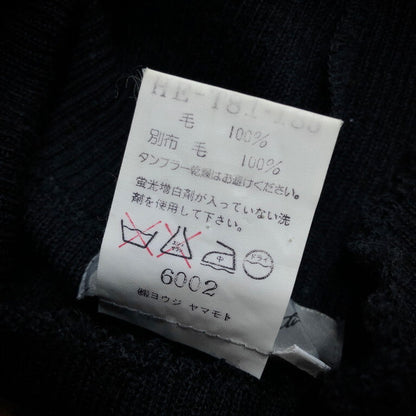 Yohji Yamamoto 95AW Rokumeikan Print High Neck Knit Size M