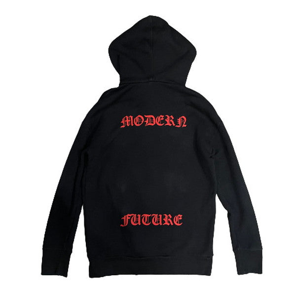 Gucci Angry Cat Embroidered Oversized Hoodie Black Size S
