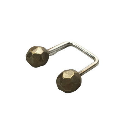 PIECE A CONVICTION BRASS Brass + Graphic Ring Size JP 10