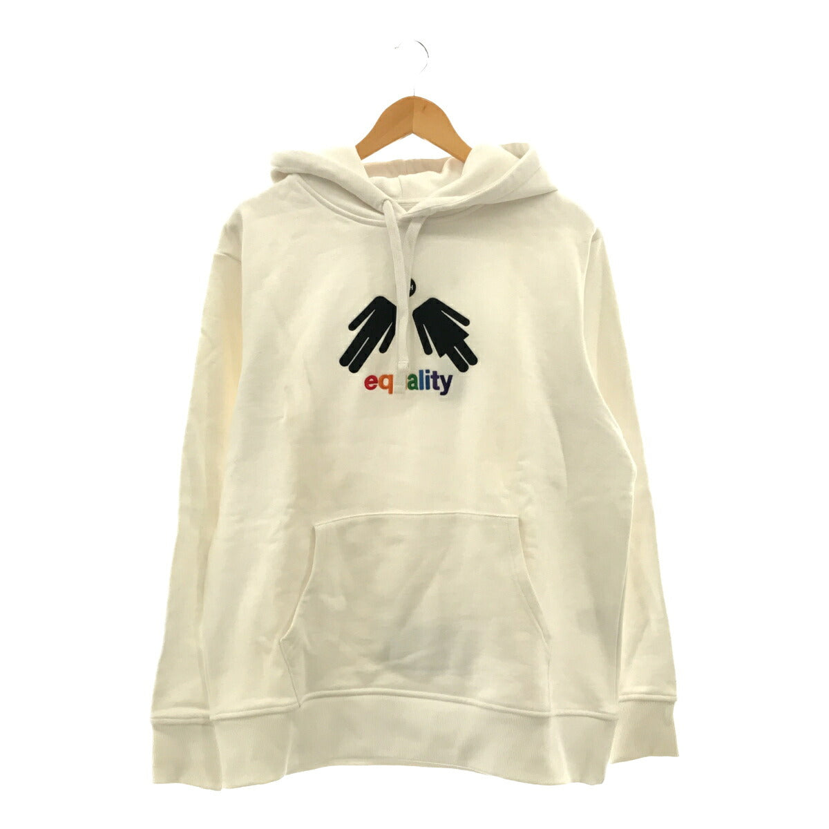 Kith White EQUALITY HOODIE Size M